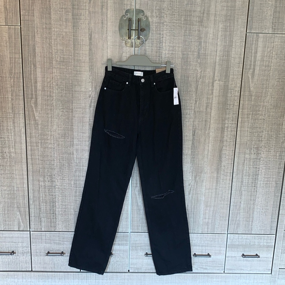 PacSun Black Ripped '90s Boyfriend Jeans